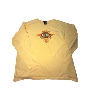 Vintage Men’s Sturgis 66 Flame Long-sleeve T-Shirt XL (x28)